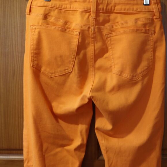 JCP Skinny Ankle Orange Y2K Jean's 29/8 - Picture 6 of 12